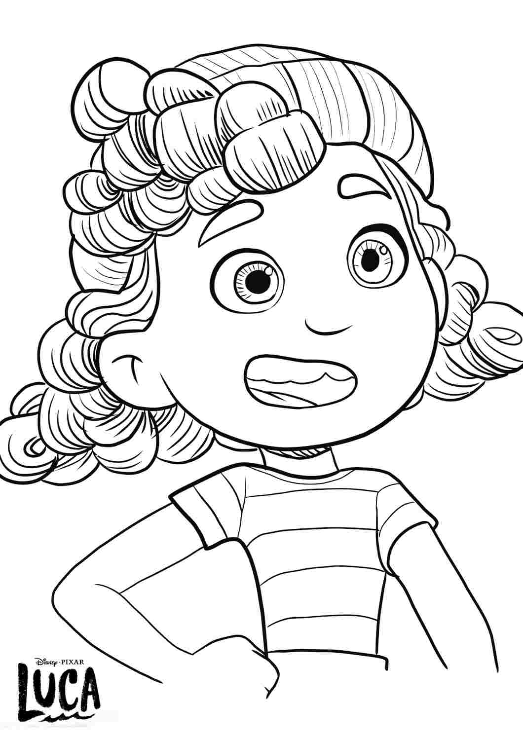 Disney Pixar Luca Coloring pages Coloring Article - Coloring Articles