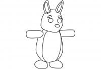 Kangaroo in Adopt me can be hatched from the Aussie Egg Coloring Page