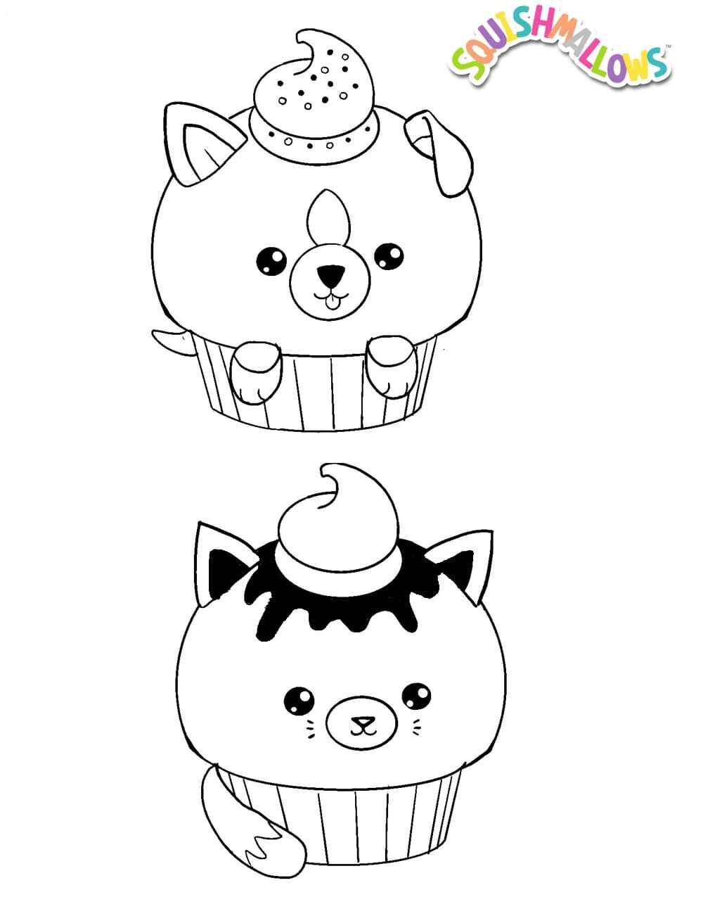 Dois gatos em cupcake from Squishmallow from Squishmallow