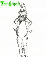 Grinch Coloring Pages Coloring Pages For Kids And Adults