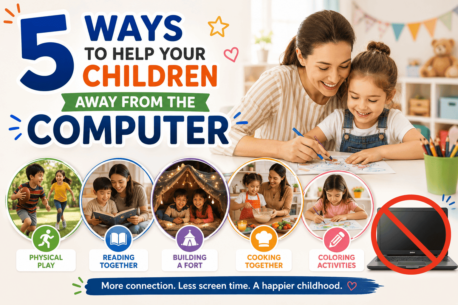 5 Screen-Free Activities to Keep Kids Away From the Computer