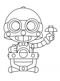 Brawl Stars Coloring Pages Coloring Pages For Kids And Adults - nita brawl stars coloring page for kids