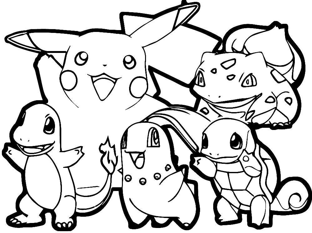 Pokémon adulte à partir de personnages Pokémon