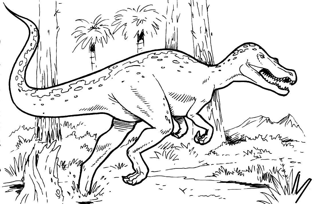 Barionix dos dinossauros saurísquios
