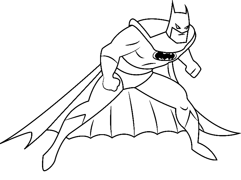 Batman mirada de Batman