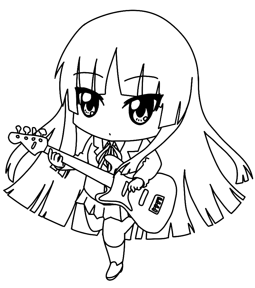 Chibi Anime 7 Coloring Pages