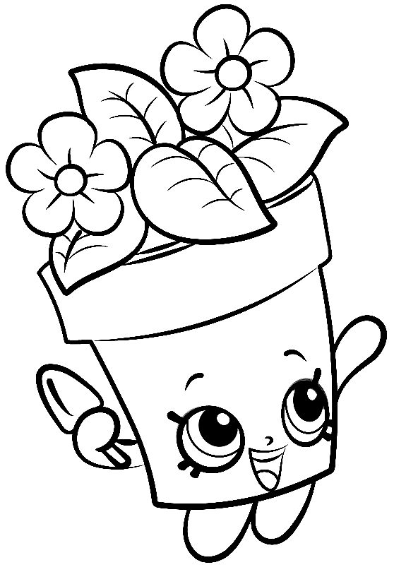 shopkins draw coloring pages