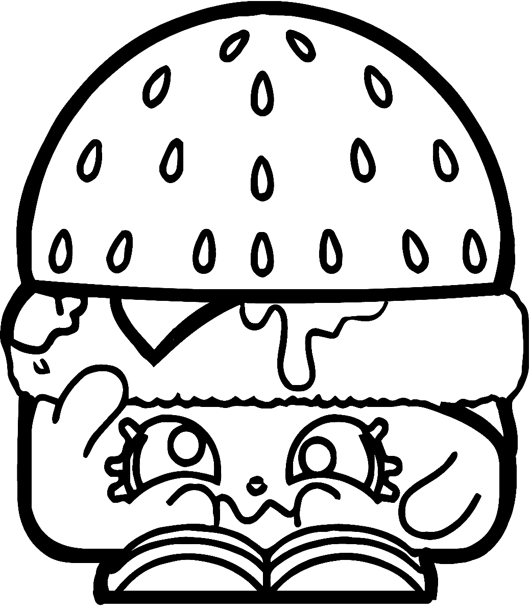 Hamburger Of Shopkins from Shopkins