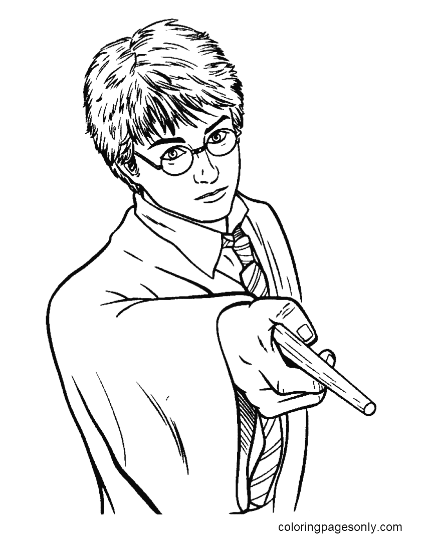 Harry Potter Coloring Pages Free Printable Coloring Pages