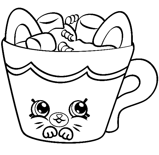 coloring pages shopkins printable