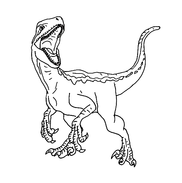 Jurassic World 25 Coloring Pages