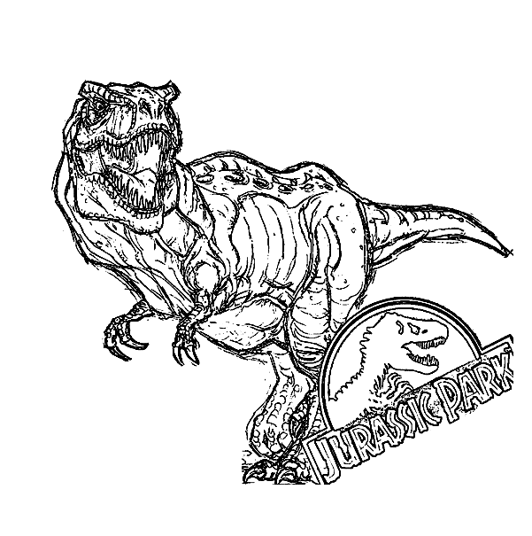 Jurassic World 6 Coloring Pages