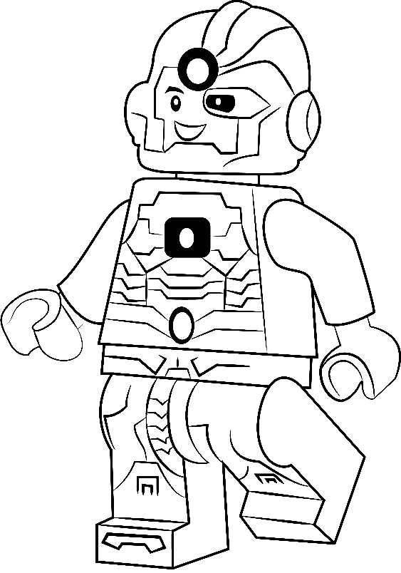 Lego Cyborg di Lego