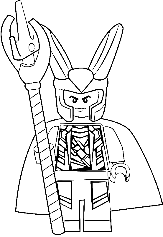 loki coloring pages