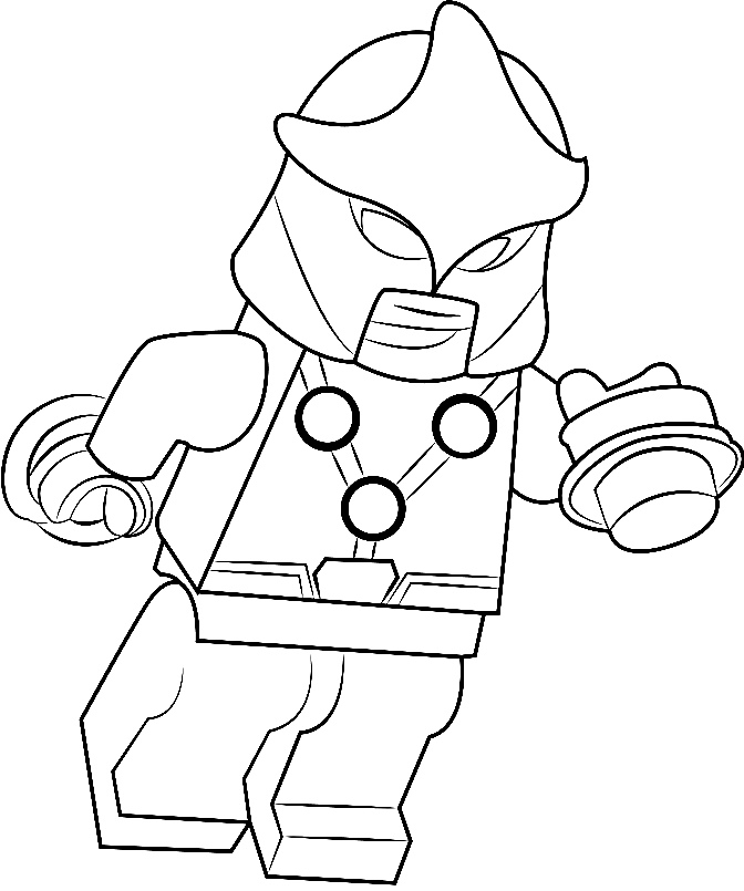 maxis lego coloring pages