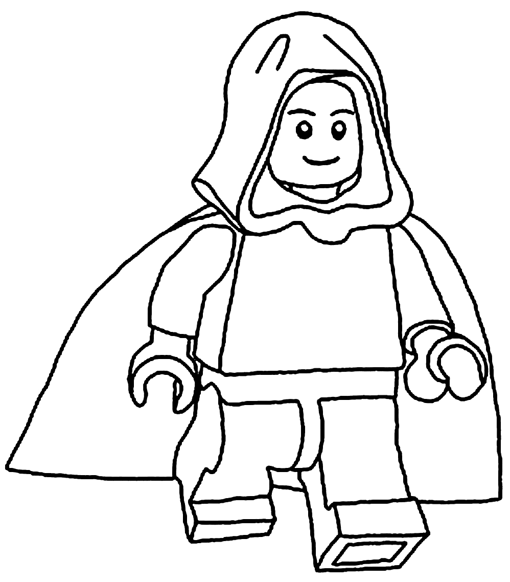 Lego Star Wars 8 Pagina da colorare