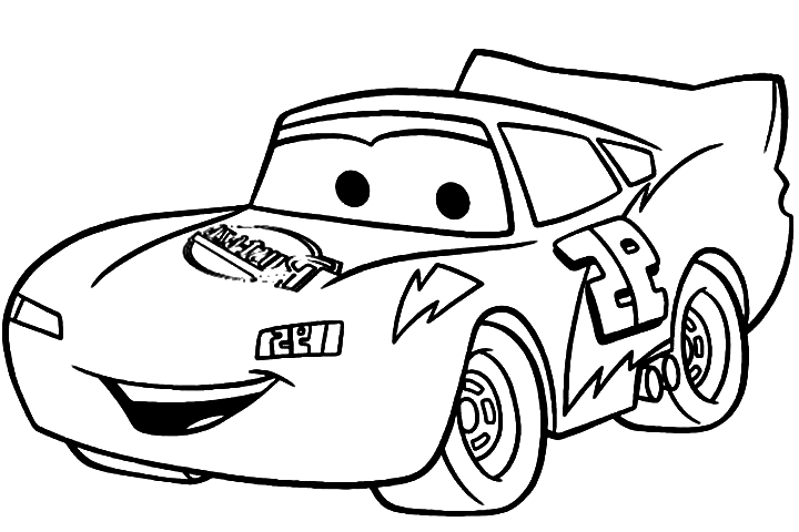 Rayo McQueen de Disney Cars