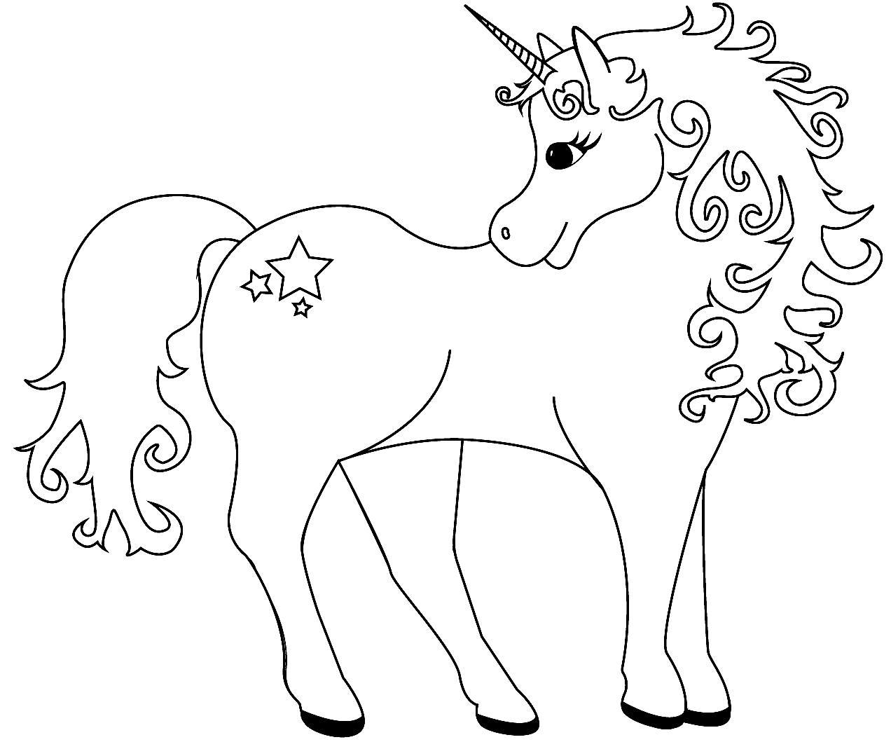 Precioso unicornio de Unicornio