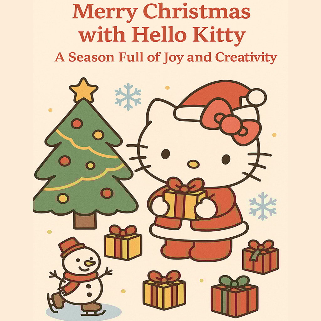 Merry Christmas With Hello Kitty