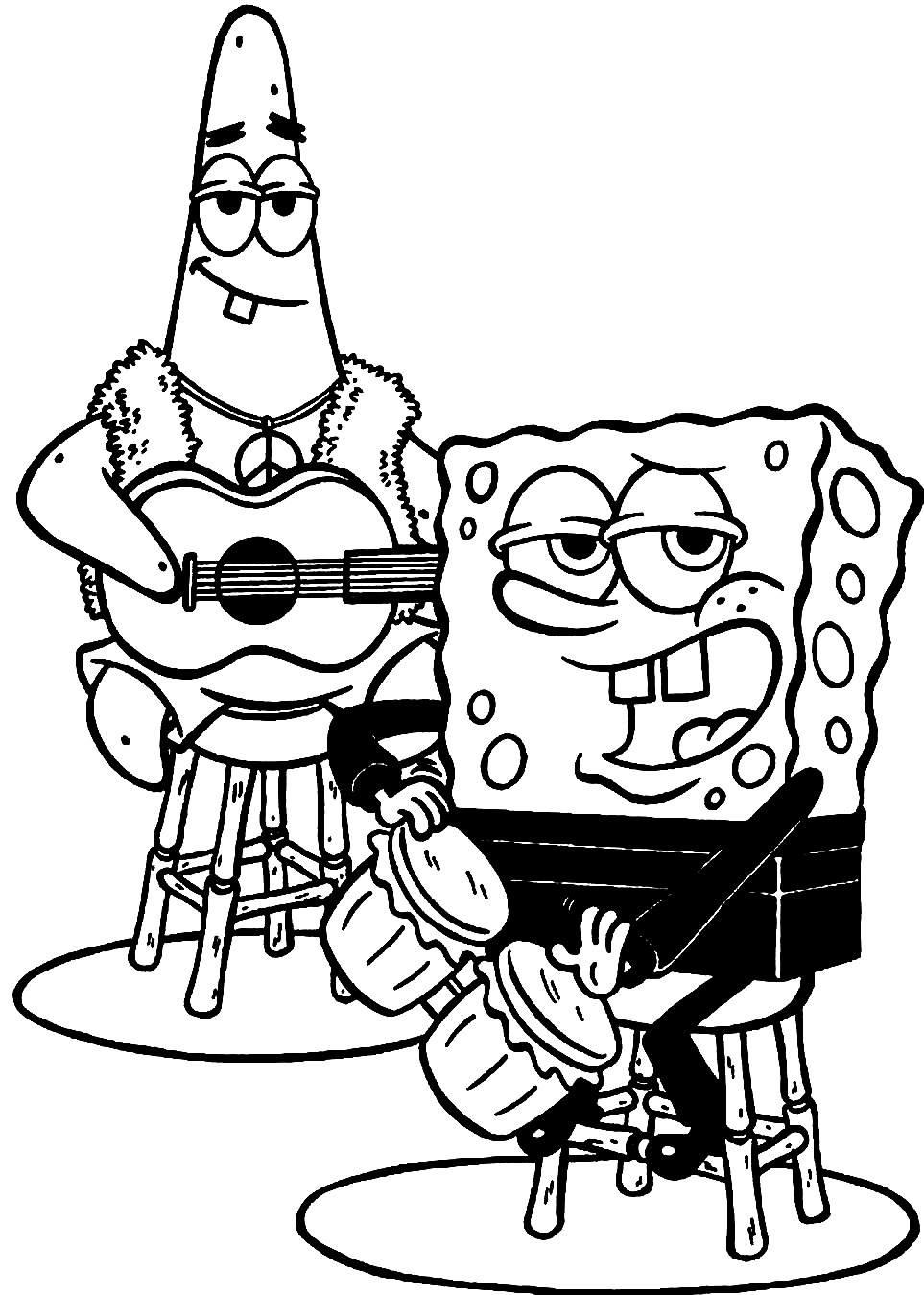 Patrick e Spongebob 1 da Spongebob