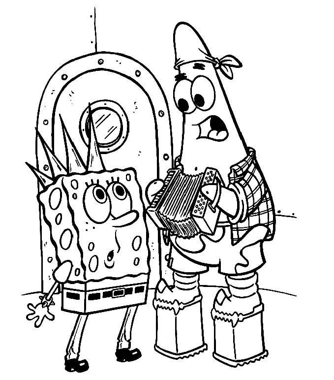 Patrick e Spongebob 2 da Spongebob