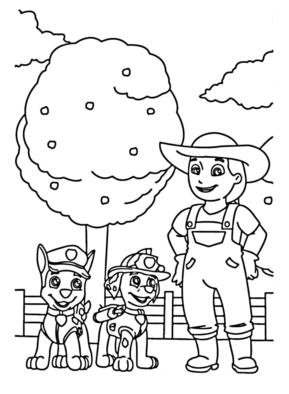Paw Patrol 6 Coloring Pages