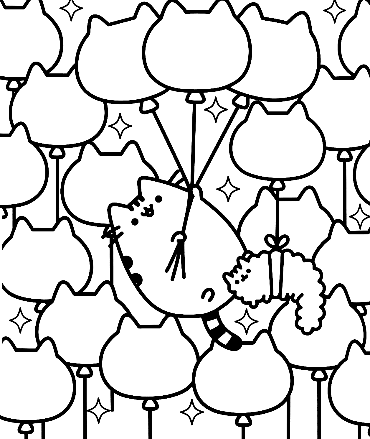 Pusheen Printable | Database Ideas Coloring Pages