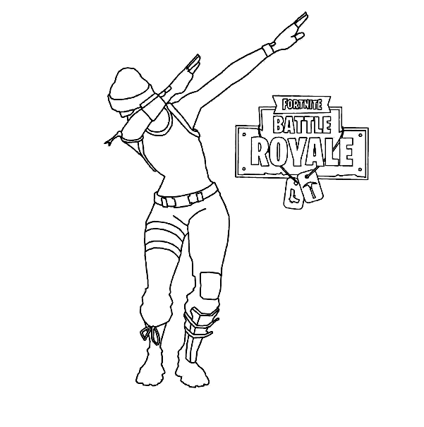 Peely is a Epic Outfit in Fortnite Battle Royale Coloring Pages ...