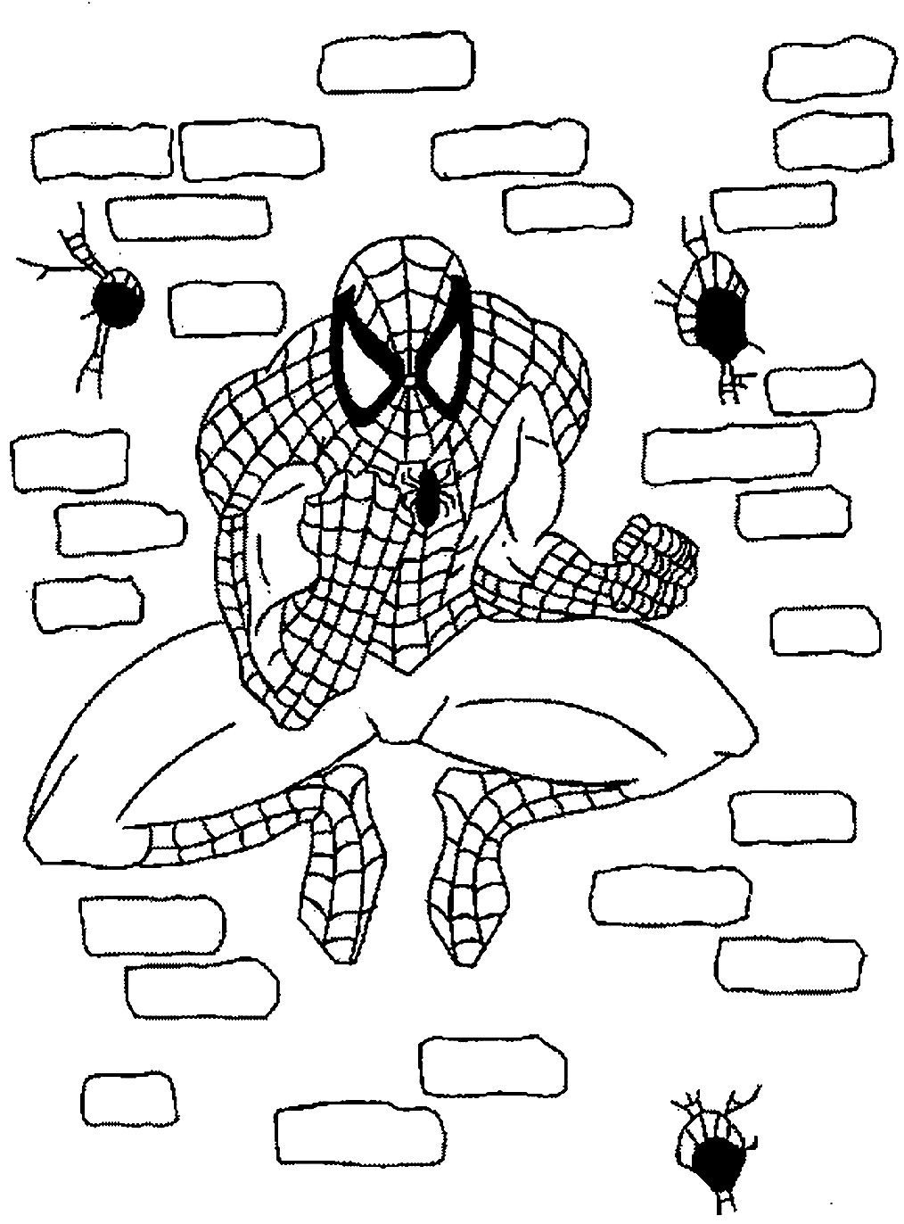 Spiderman 19 Coloring Page