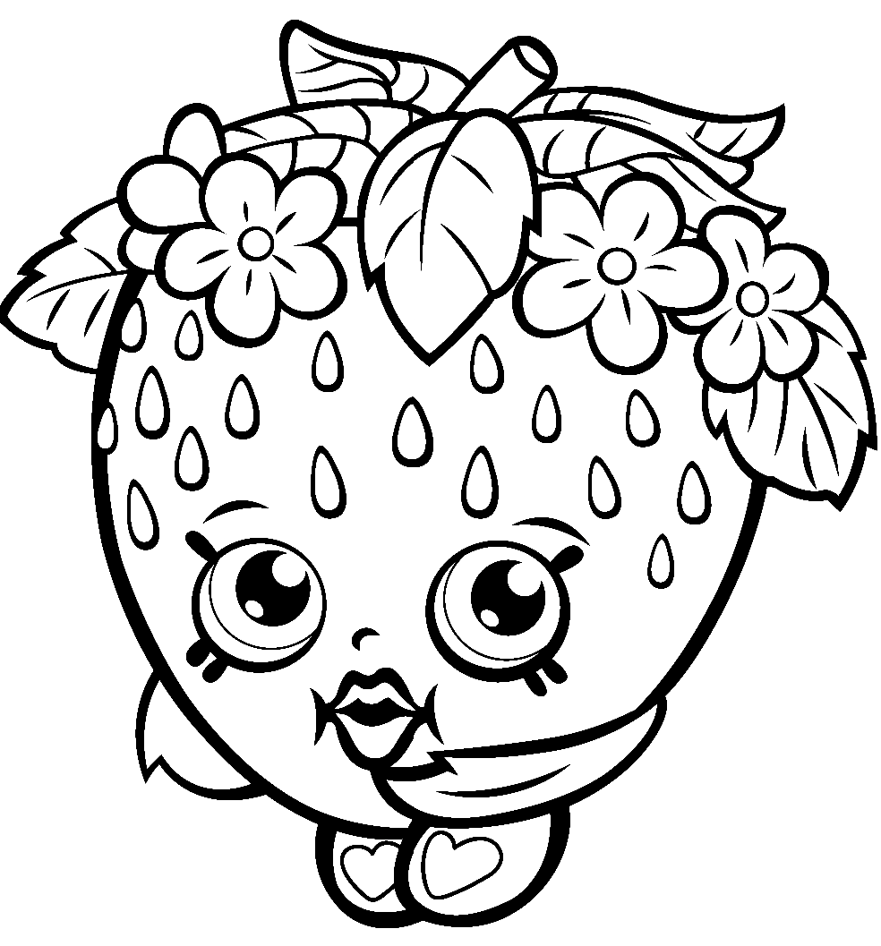 Shopkins Coloring Pages - Coloring Pages For Kids And Adults