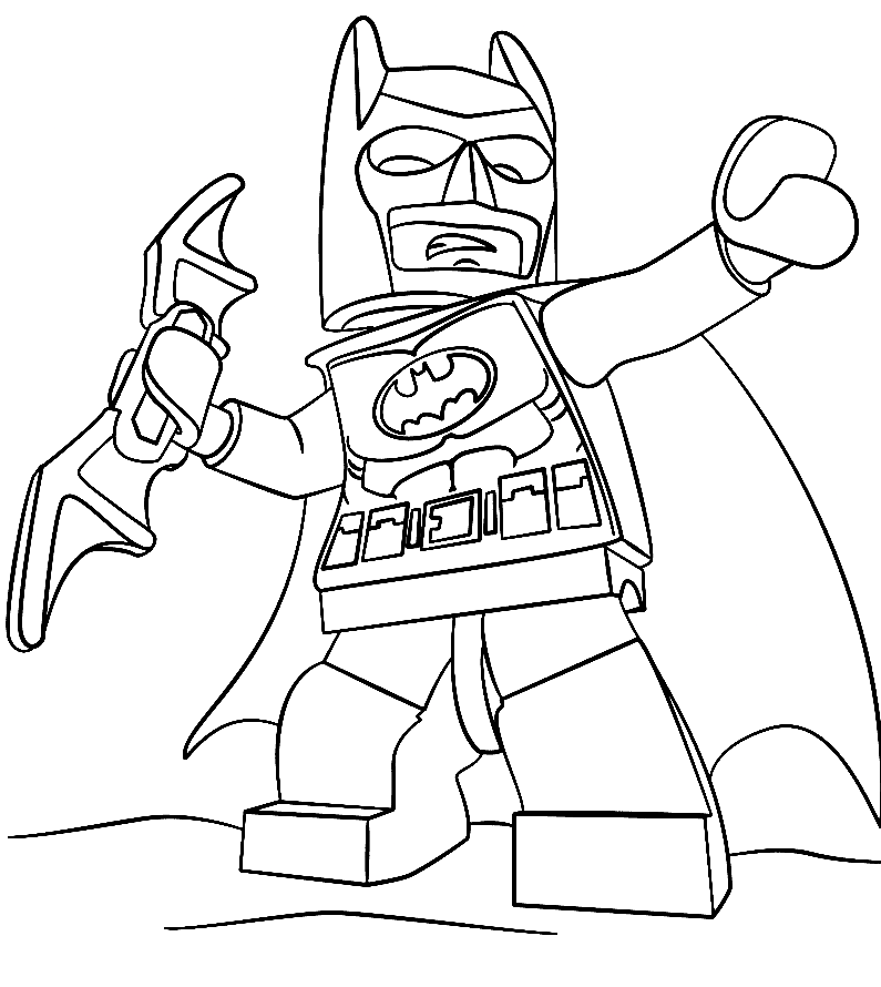 Einzigartiger Batman aus Lego