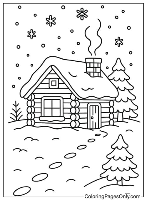 Winter Coloring Pages