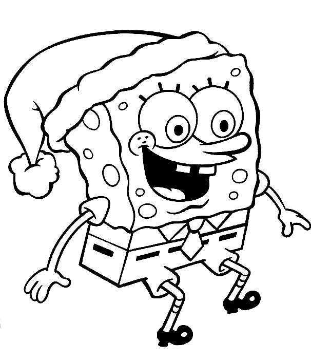 Kerst Spongebob van Spongebob