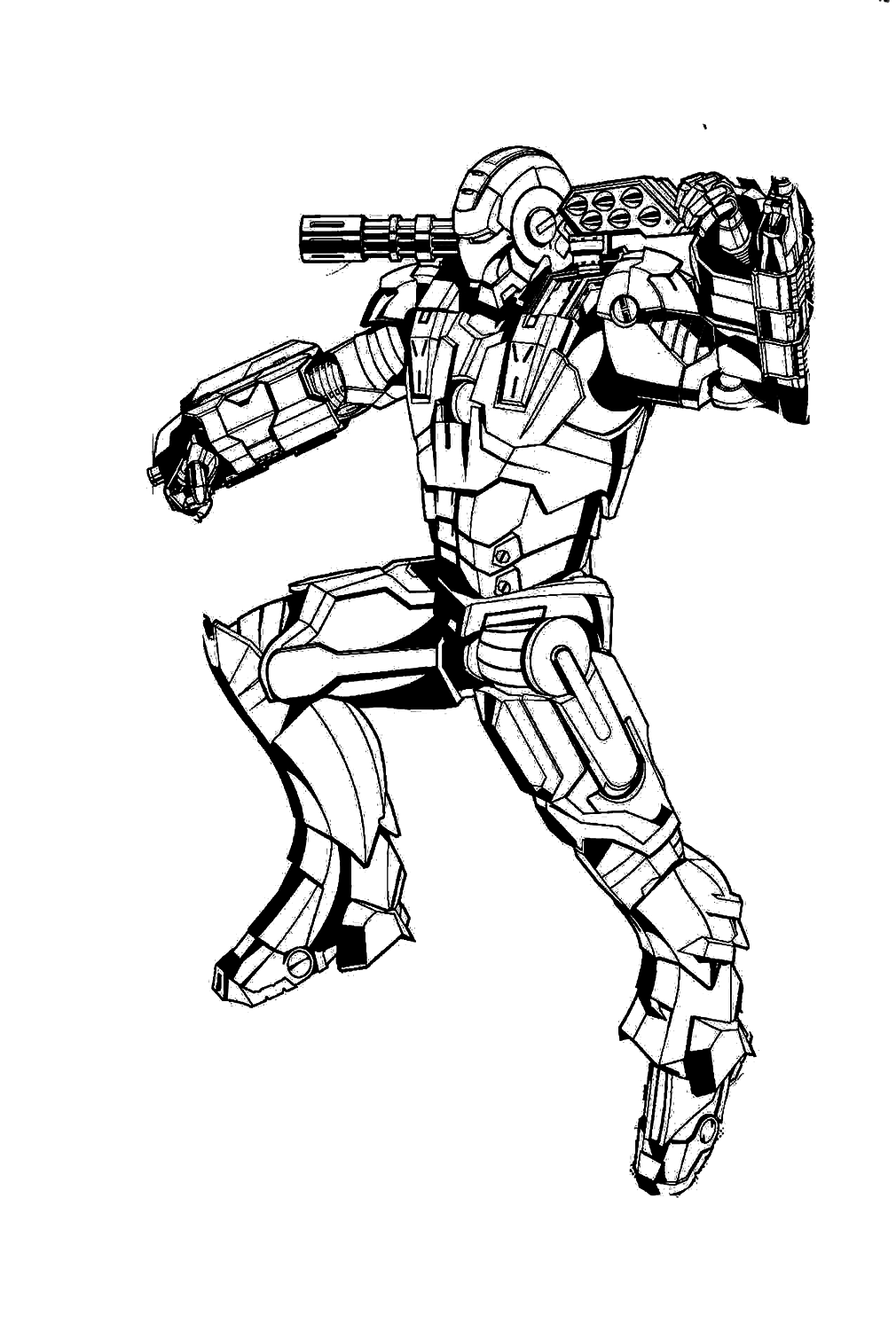 Heroes Iron Man Coloring Pages - Avengers Coloring Pages - Coloring ...