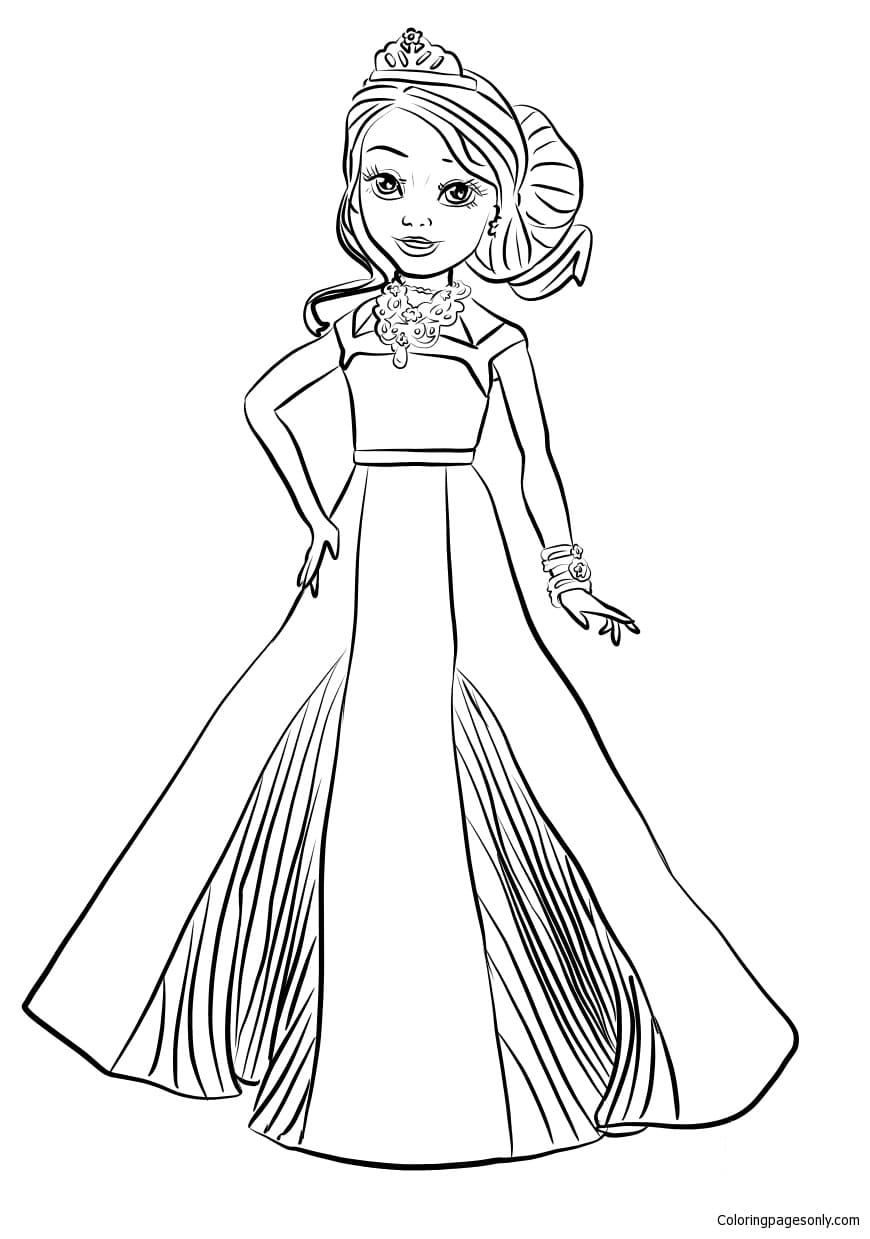 Audrey Coloring Page