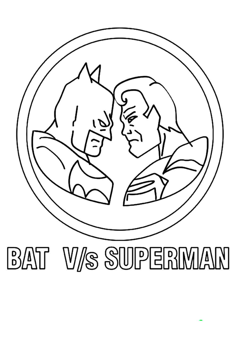 《超人》中的蝙蝠侠大战超人
