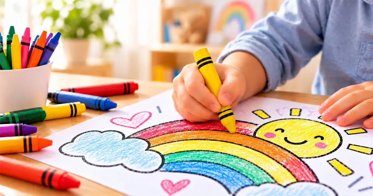 Benefits of Coloring for Kids: What the Evidence Shows