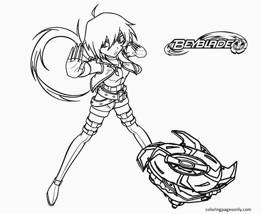 Beyblade Burst 21 Coloring Pages - Beyblade Coloring Pages - Coloring