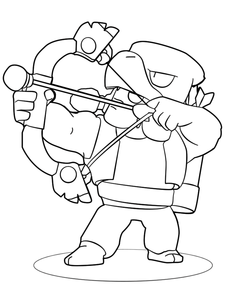 brawl stars logo coloring pages