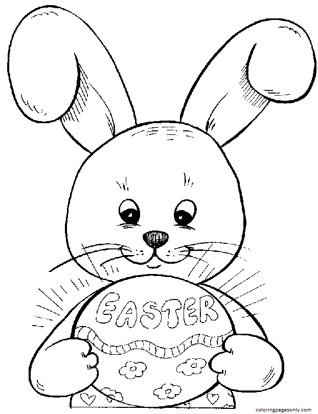 Coelho de desenho animado 1 de Bunny