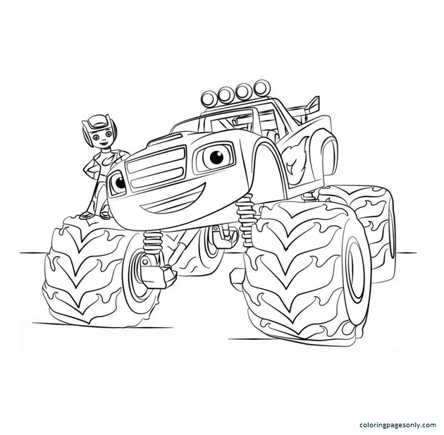 Cartoon-Traktor 3 von Tractor