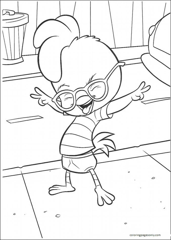 chicken-little-characters-coloring-pages