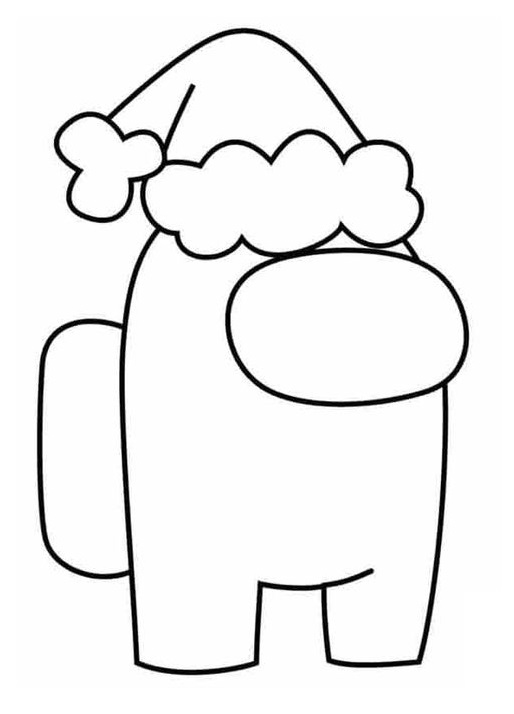 christmas among us coloring pages