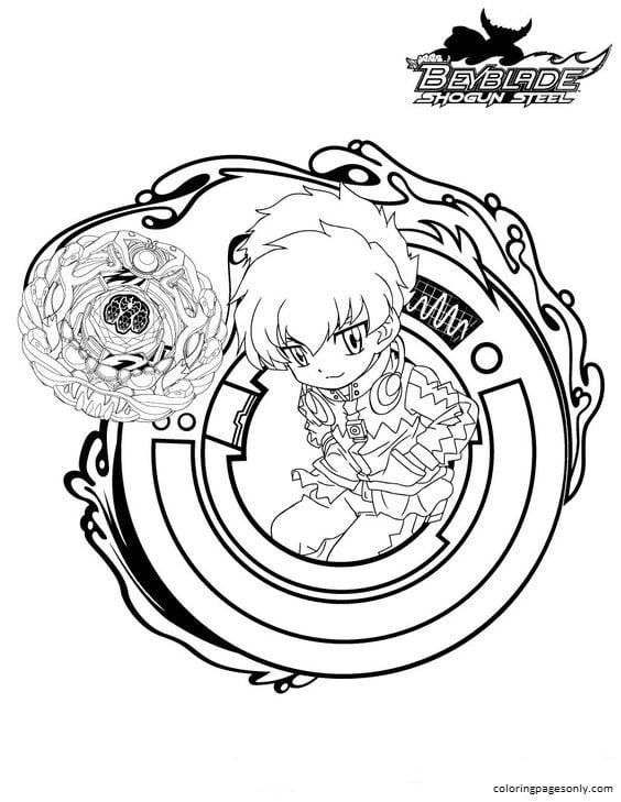 Eight Coloring Page