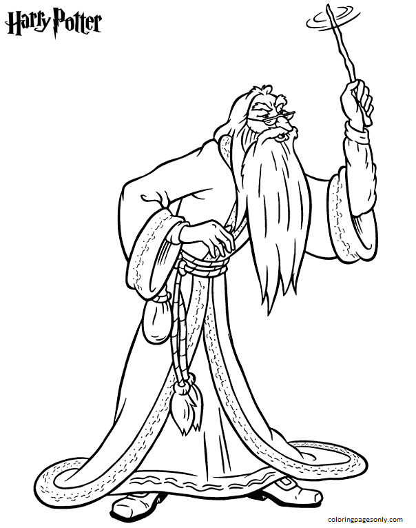 Faeries Elves Angels 7 Coloring Page