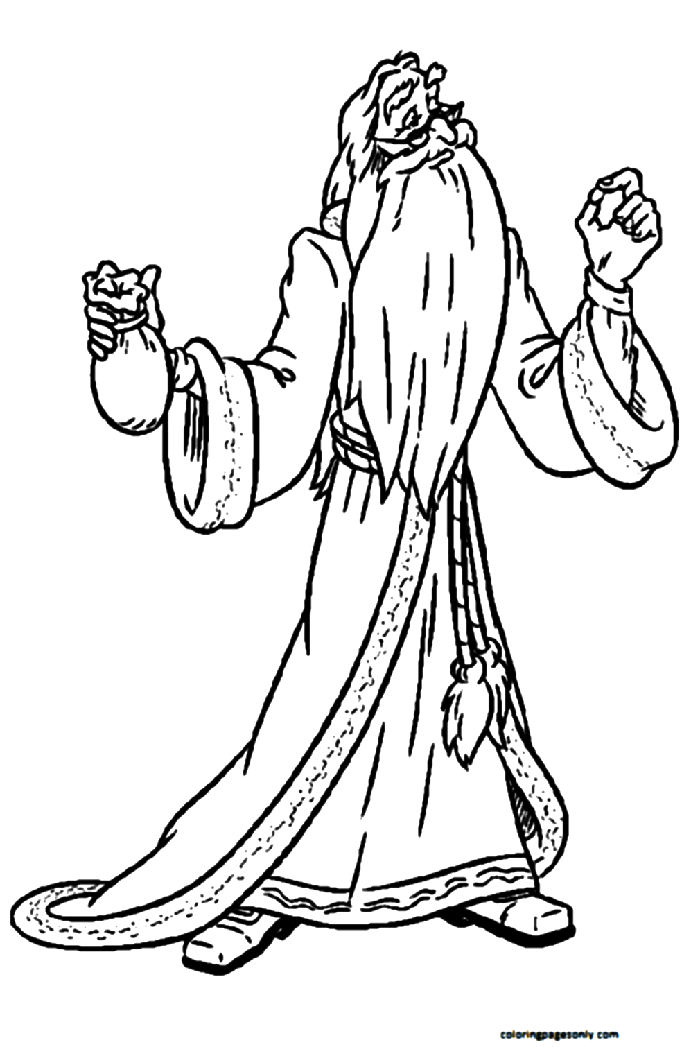 Faeries Elves Angels Coloring Pages
