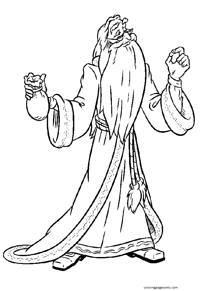 Faeries Elves Angels Coloring Pages