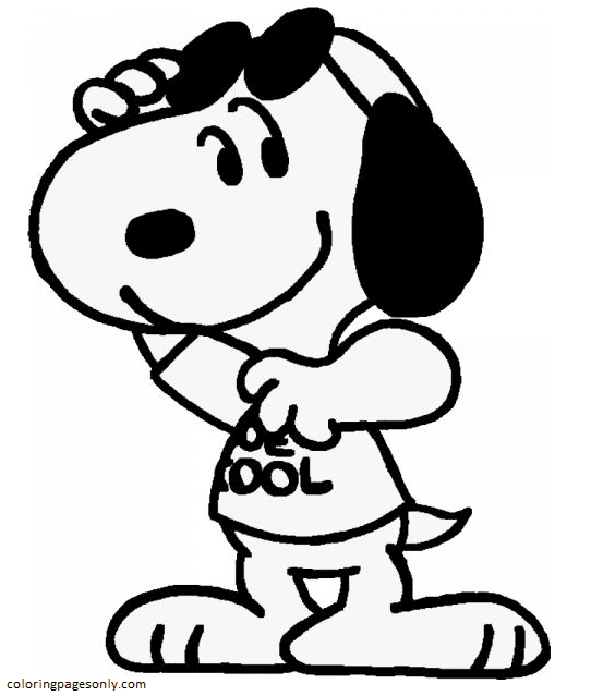 Snoopy Printable Free Coloring Pages - Snoopy Coloring Pages - Coloring ...