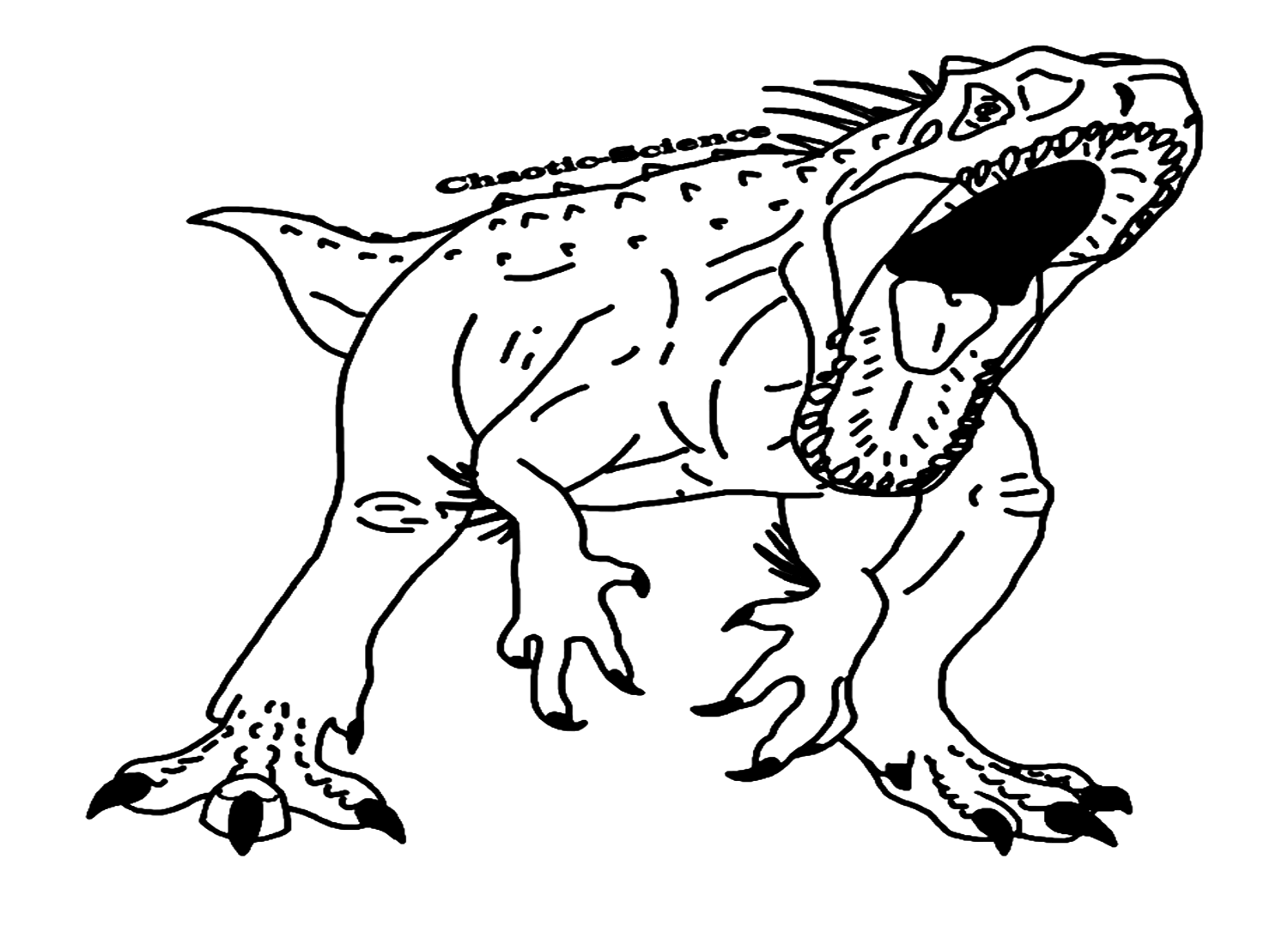 Jurassic World Coloring Pages Printable Coloring Page