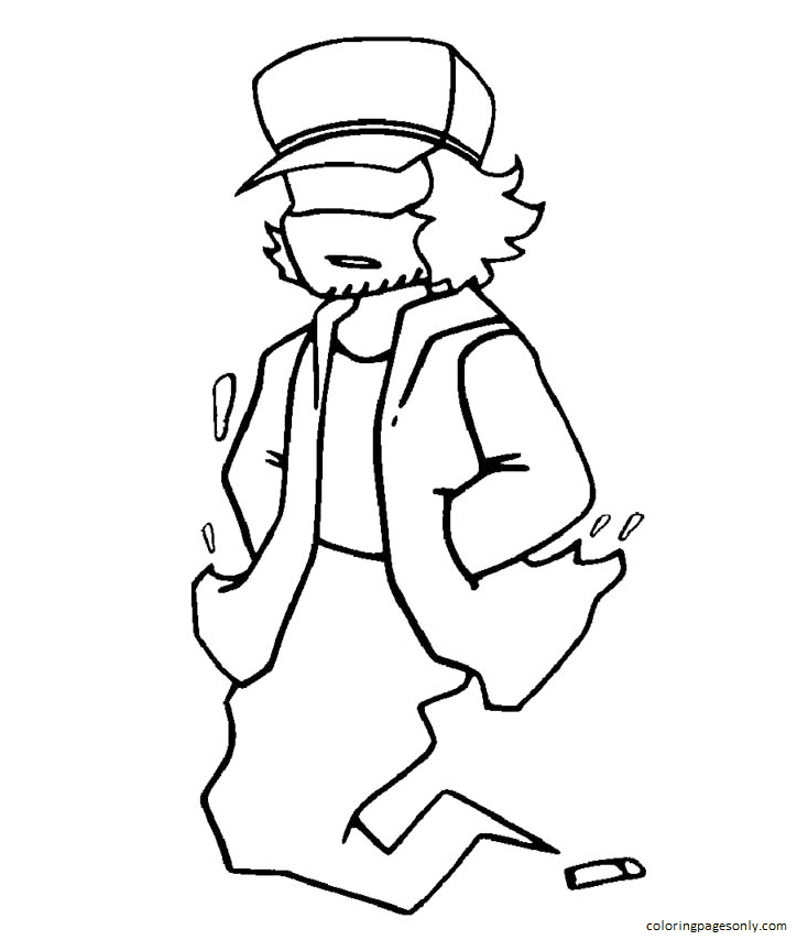 Friday Night Funkin Coloring Pages - Coloring Pages For Kids And Adults